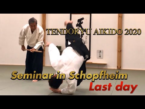 TENDORYU AIKIDO 2020 Seminar In Schopfheim, GERMANY Last day