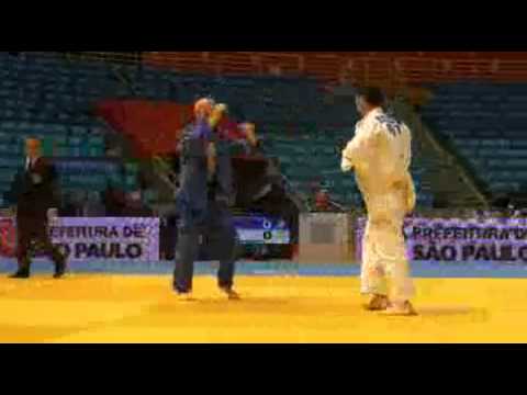 Judo World Cup Sao Paolo 2011: FERCHER Albert (AUT) -  DUDCHYK Vitaliy (UKR)