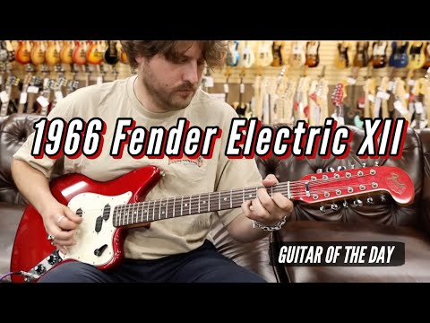 Fender 1966 Electric XII Candy Apple Red | Guitar of the Day