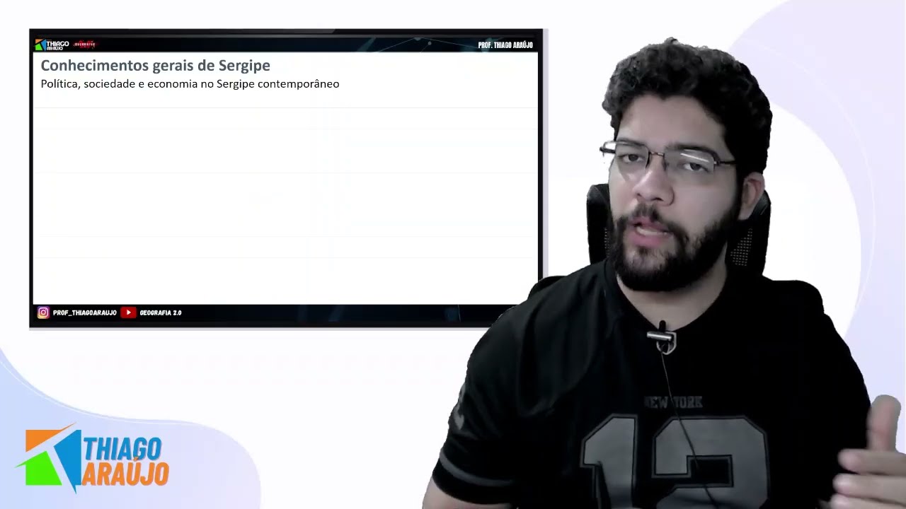 🔴PMSE I Politics, society and economy in contemporary Sergipe - SOCIETY CLASS #1