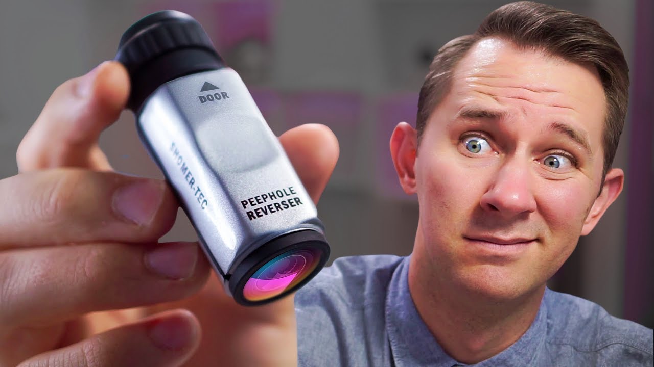 Peephole Reverser? | 9 Pointless Tech Gadgets!