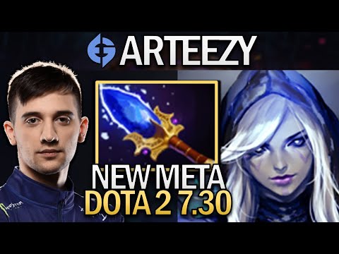 EG.ARTEEZY DROW RANGER WITH AGHANIMS SCEPTER - DOTA 2 7.30 GAMEPLAY