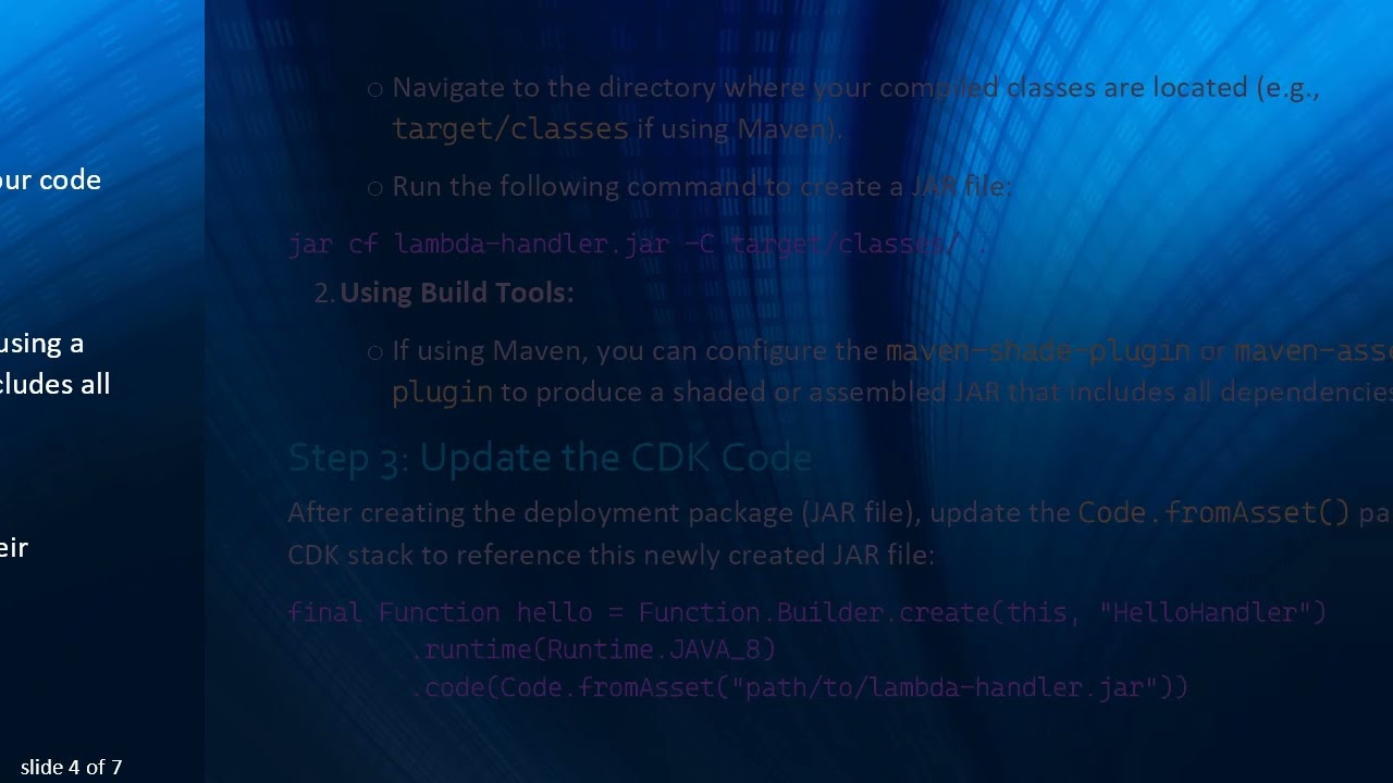 Resolving java.lang.ClassNotFoundException in AWS CDK for Lambda Functions
