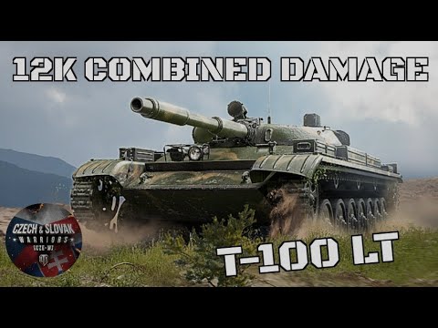 World of Tanks | Console | T-100 LT | 12k Combined Damage | Malinovka (Created by Martin764CZ)