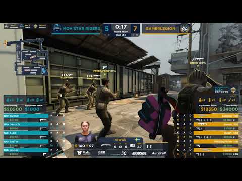 Movistar Riders vs GamerLegion Highlights at European Champions Cup