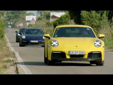 Development Porsche 911 - Testing in Nardò - Driving in the country