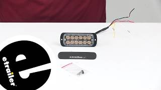 etrailer | In-Depth Review of the Thin LED Dual Row Strobe Light