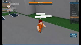 using JJSploit in prison life(hacks)