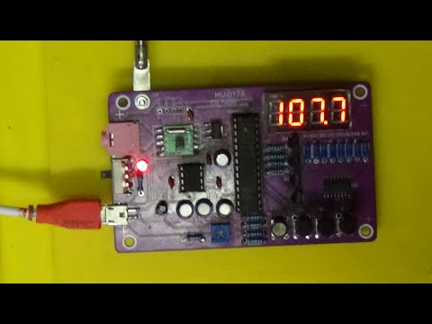 ICStation  RD5807 DIY radio kit, full build