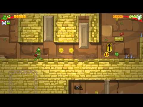 SuperFrog HD - lily pad World 4-2