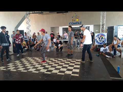 Quilombrothers vs Long Beat Crew (Ginga bboys e bgirls 2018)