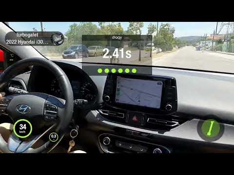 PERFORMANCE TEST | HYUNDAI i30 5d 1.0T 120PS Manual 48V HYBRID | By Dragy DR70
