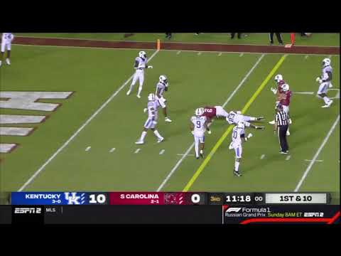 2021 USC vs Kentucky - Josh Vann 11 Yd Reception