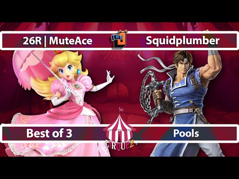 MuteAce (Palutena, Peach) vs Squidplumber (Richter) - Cirque 2 Smash Ultimate - Pools