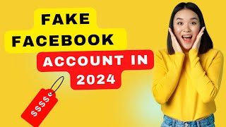 How to Create fake  Facebook Account in 2024 || Without Phone Number