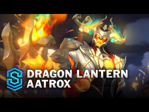 Dragon Lantern Aatrox Wild Rift Skin Spotlight