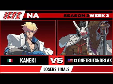 Kaneki (Ky) vs OneTrueSnorlax (Nagoriyuki) - Losers Finals ICFC GGST NA: Season 2 Week 2