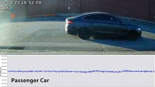 Smart Pavement Demo of Vehicle Sensing