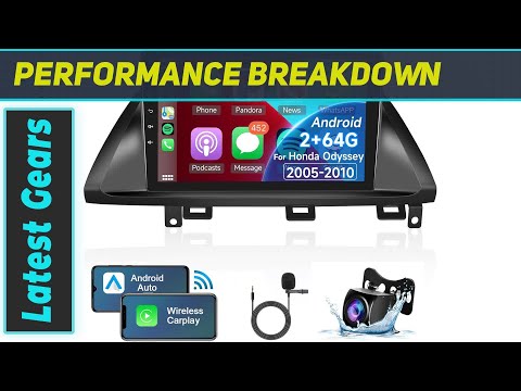 reviewMETEESER Honda Odyssey 2005-2010 Android Car Radio Stereo: Unleash the Future of Driving!