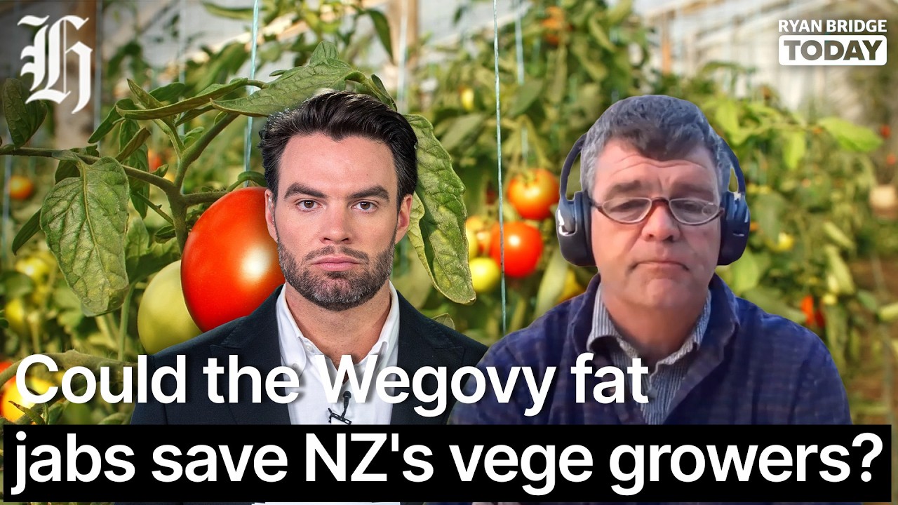 Could the Wegovy fat jabs save NZ's vege growers? | Ryan Bridge TODAY