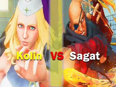 SFVAE Sagat Tiger Never Let Go VS Pretty Kolin