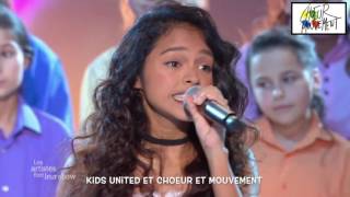 300 Choeurs pour les fêtes 1er passage avec Kids United