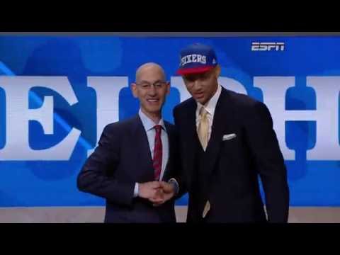 Philadelphia 76ers seleccionaron a Ben Simmons en NBA Draft 2016 subtitulado
