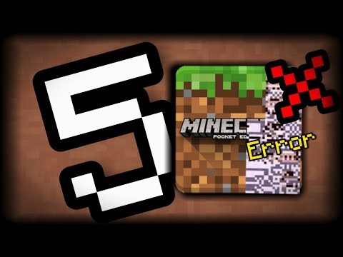 TOP 5 ERRORES QUE JAMAS FUERON CORREGIDOS DE MINECRAFT PE