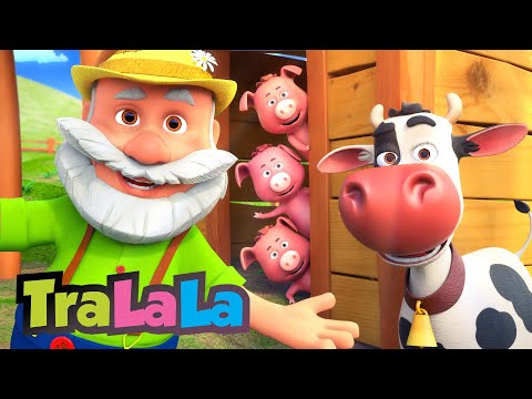 [ 2 ORE ] Ferma bunicului 🐷🐮🐶 Cântece educative pentru copii - Melodii de la TraLaLa *