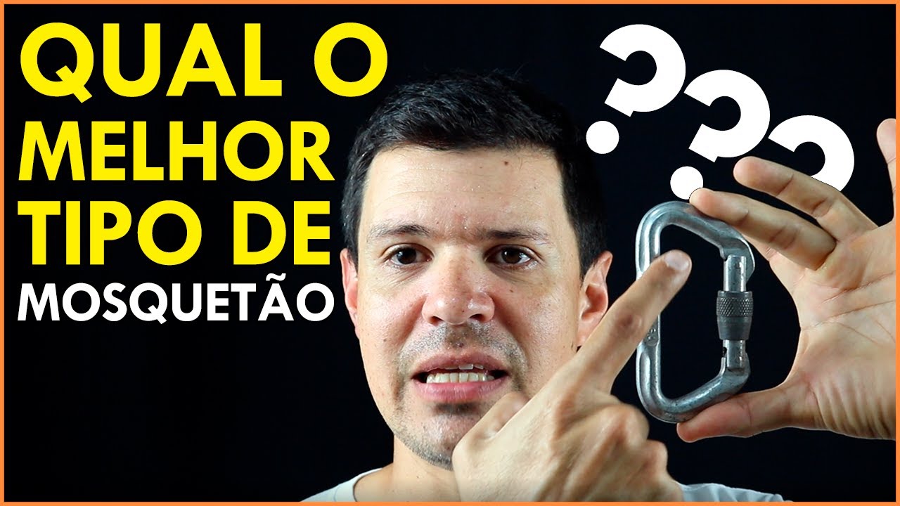 Equipamentos - Qual o melhor tipo de mosquetão? (quanto ao formato)
