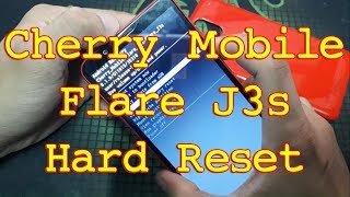 Cherry Mobile | Flare J3s | Hard Reset