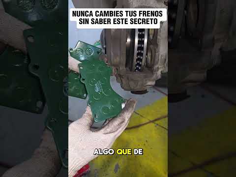 Cómo cambiar pastillas de freno delanteras (Con cambio de disco) #shorts