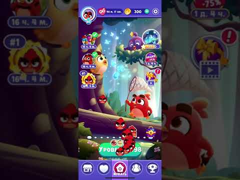 Angry birds dream blast #327 level 2196 - 2200