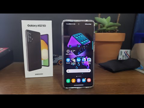 Samsung Galaxy A52 5G: Unboxing and First Impressions!