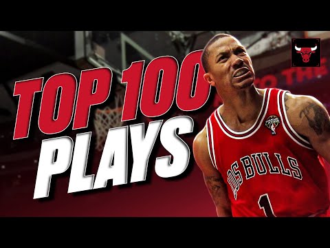 DERRICK ROSE TOP 100 PLAYS 🌹