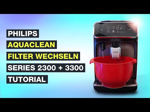 Changing the Philips Series 2300 and 3300 Aqua Clean filter - EP2339/40 Tutorial - Testventure