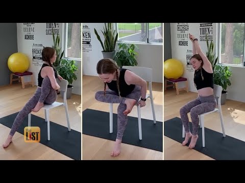 3 Yoga Moves You Can Do at Your Desk