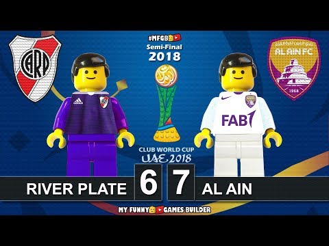 River Plate vs Al Ain 6-7 (2-2) • Semi-Final Club World Cup 2018 (18/12/2018) Goals Lego Football