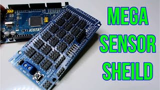 Arduino MEGA Sensor Shield : How to measure all th