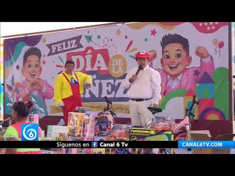 Video: Meme Navarro celebra a la niñez en Valle de Chalco
