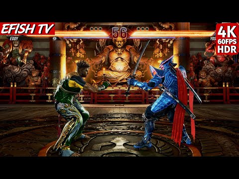 Eddy Gordo vs Yoshimitsu (Hardest AI) - Tekken 8