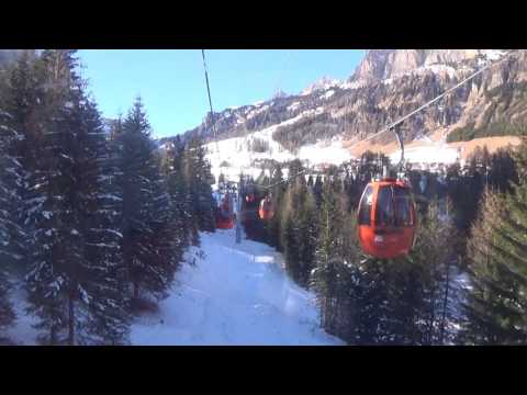 Risalita integrale cabinovia Leitner "Borest" - Corvara (BZ)