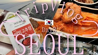 【TripVlog】韓国女子旅🇰🇷💗〈Day3〉えっ?!遭遇?!お一人様でも最後の最後まで楽しむよ!!