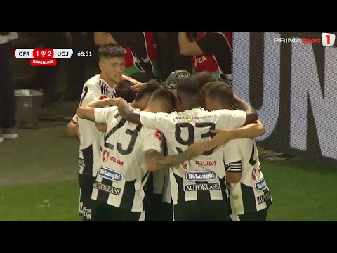 REZUMAT | CFR Cluj - U Cluj 2-3. Derby nebun în Gruia! "Șepcile roșii" se impun după 9 ani