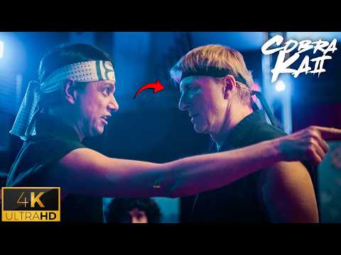 Cobra Kai Last Fight Johnny's Win 4k Scene - Season 6