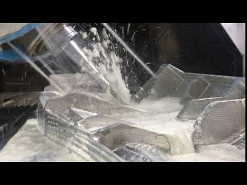 RigiMill finishes passes on customer part