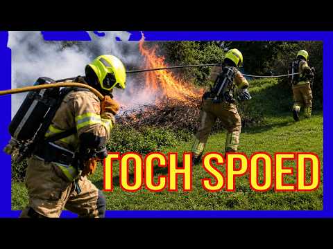 🚨 Vlak voor vertrek moet de brandweer ineens met SPOED uitrukken... Maar waarom? 😱