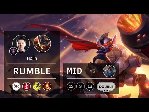 Rumble Mid vs Yasuo - KR Master Patch 9.13