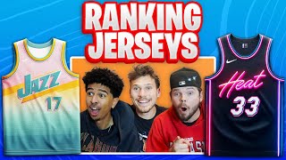 I Made 100 New NBA Jerseys and Had My Friends RANK Them!