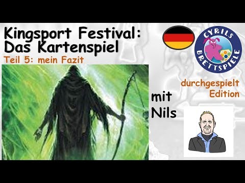 Cyrils Brettspiele - Kingsport Festival CG Brettspiel (S143E05) - mein Fazit